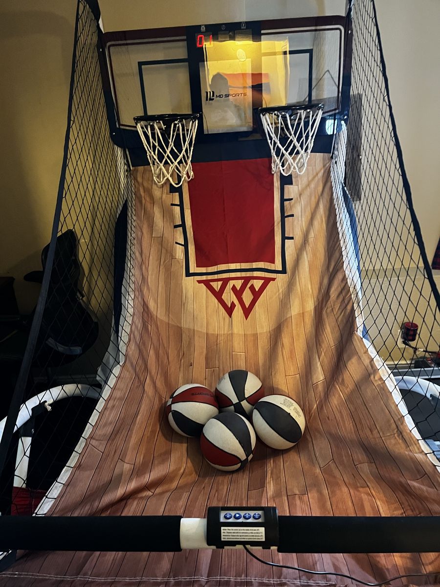 MD Sports EZ Fold 1 on 1 Arcade Basketball