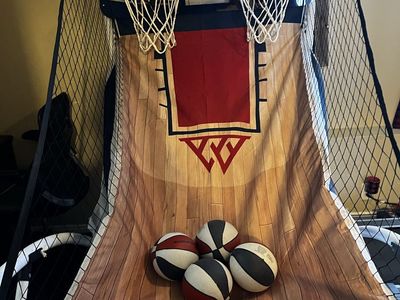 MD Sports EZ Fold 1 on 1 Arcade Basketball