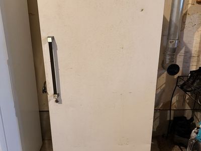 White Upright Freezer - Used Condition