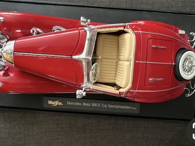 Vintage CMC 1/24 Scale Mercedes-Benz 500K Roadster