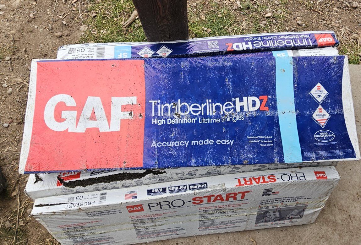 5 bundles GAF Timberline HDZ shingles