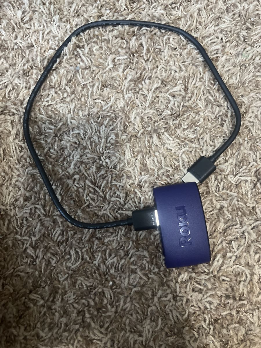 Roku Streaming Stick Plus Model 3930X with HDMI Cable
