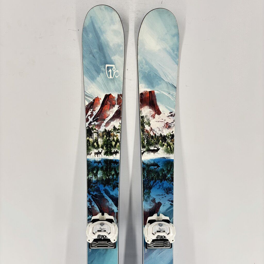 2022 Icelantic Maiden 101 w/ Tyrolia Attack 11 Bindings