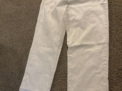 White Women's Cotton On Pants Size 6 Stretch