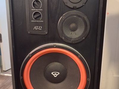 Cerwin-Vega AT-12 Passive 3-Way Loudspeaker - Vintage Home Audio Speaker