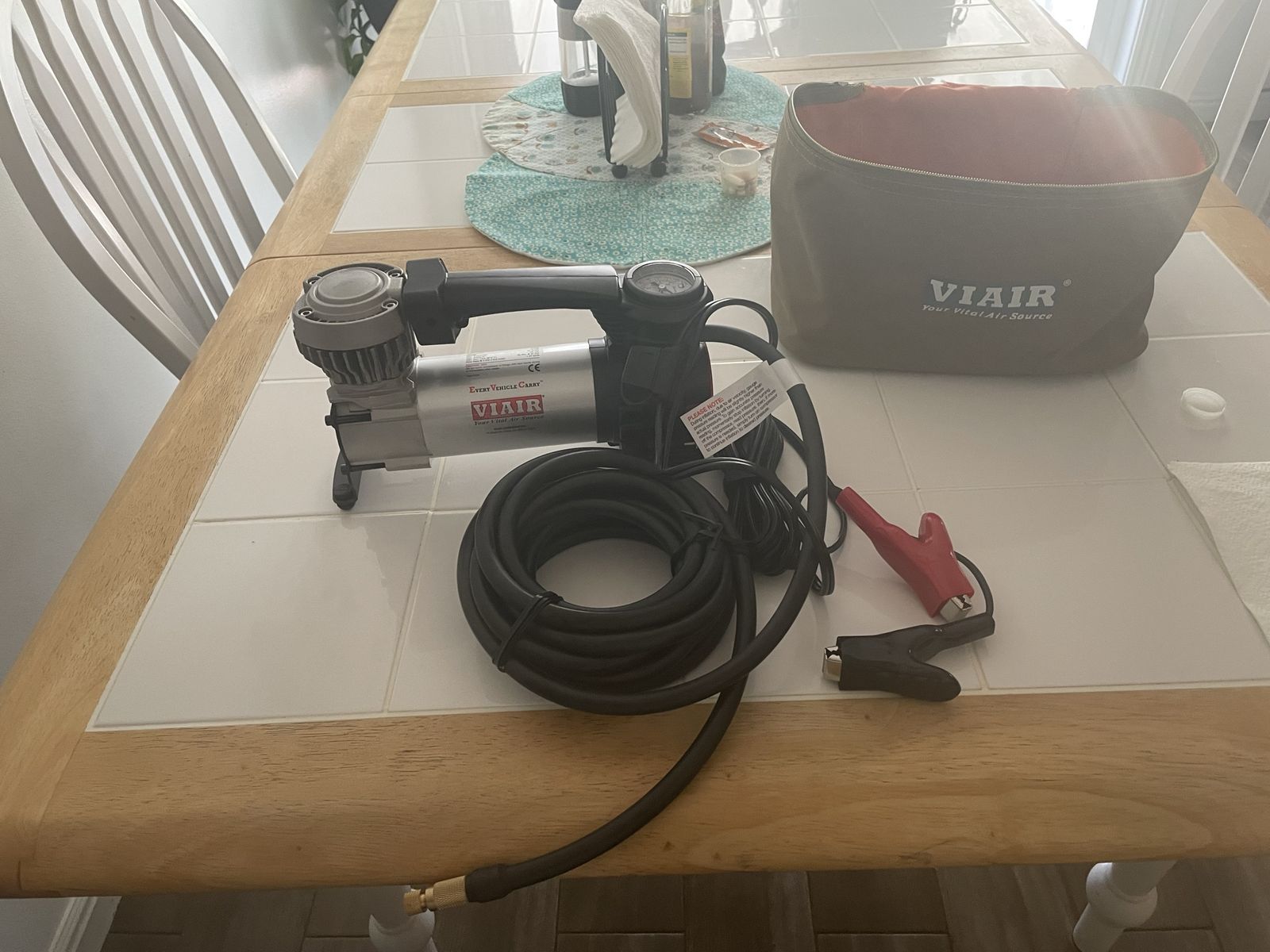 VIAIR Every Vehicle Carry Portable Air Compressor - Your Vital Air Source with Bag