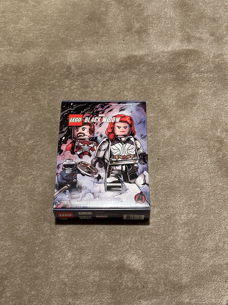 LEGO Black Widow 77905 Taskmaster's Ambush Marvel 230 Pcs SDCC 2020 Exclusive New