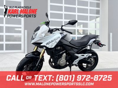 2022 CFMOTO 650 Adventura Nebula White/Matte Titan