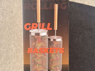 NEW Grill Baskets Set (Large & Small)