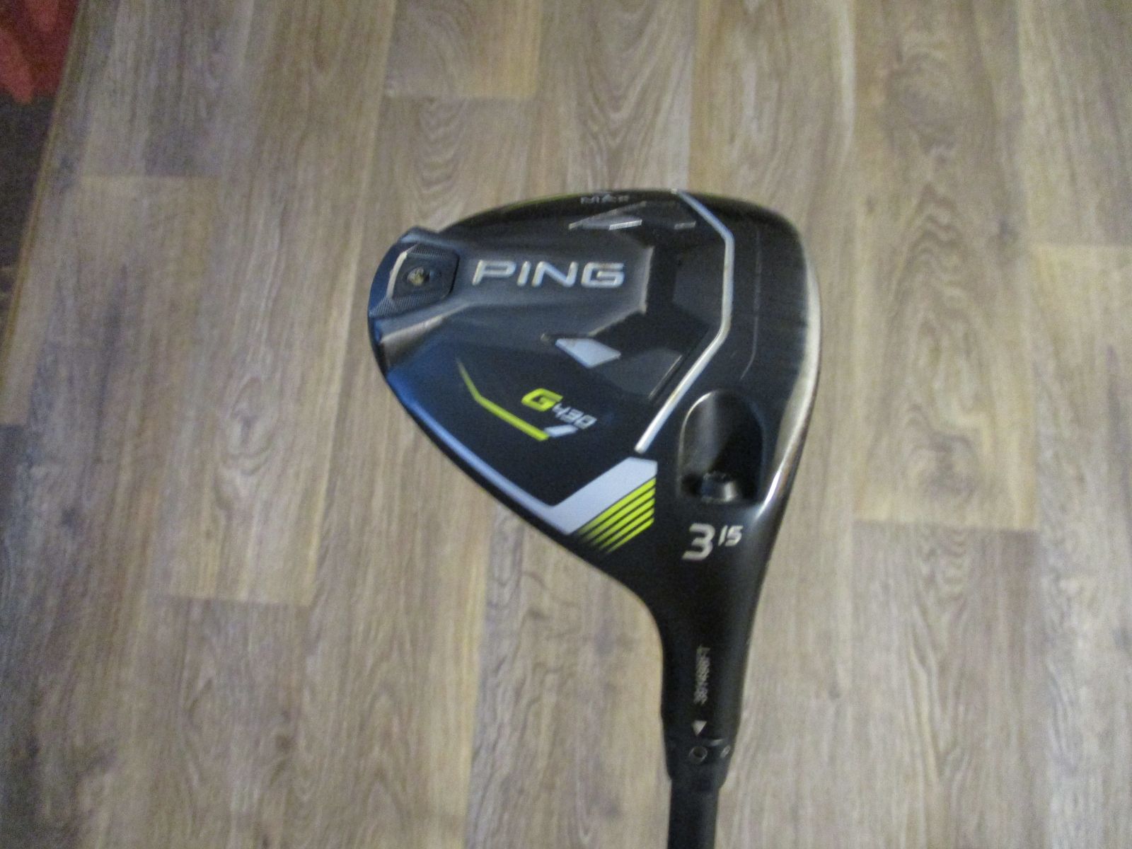 Ping G430 Max 3 Fairway wood 15 degree, Stiff shaft