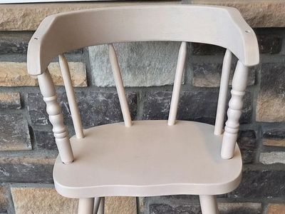 Vintage Wood Youth High Chair