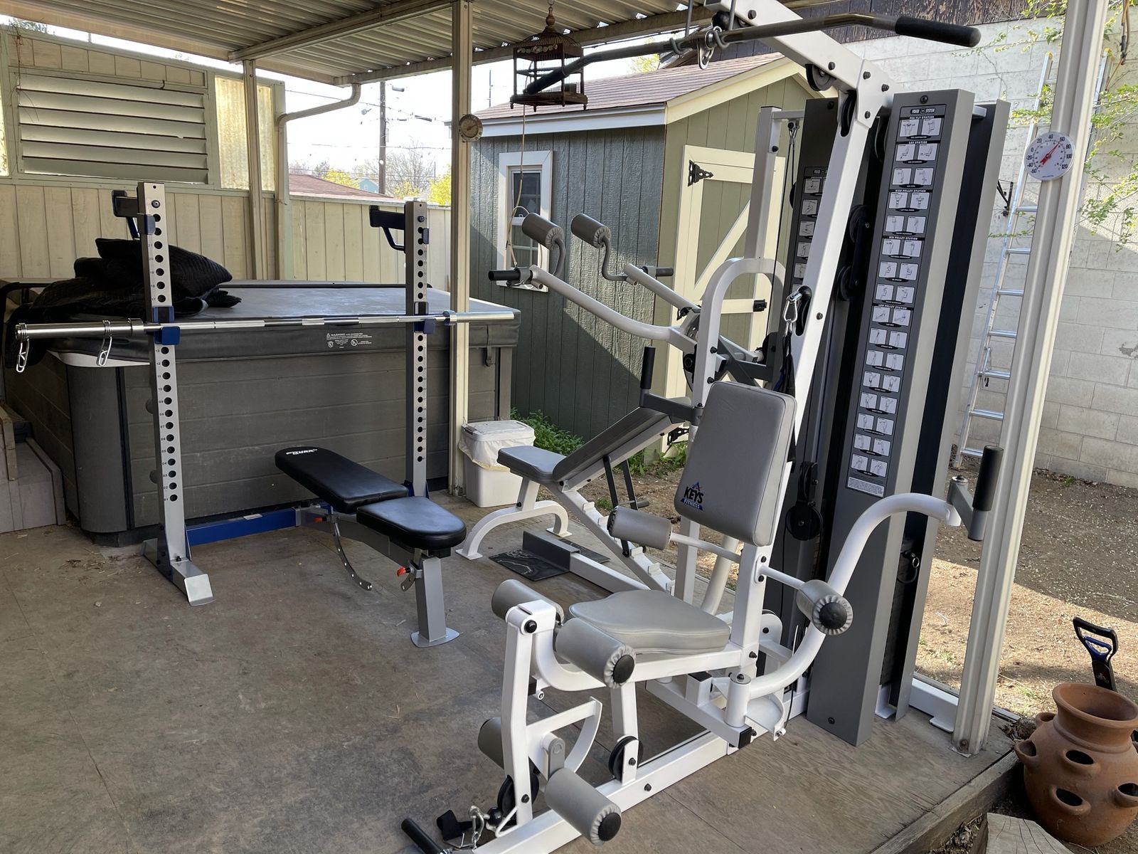 Key's Fitness weight gym for sale