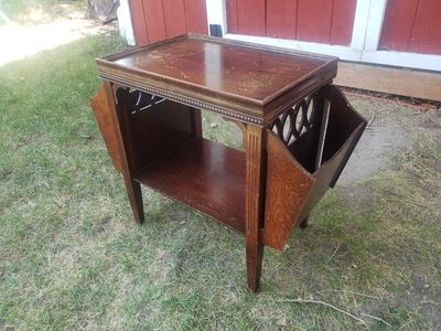Vintage Magazine Table