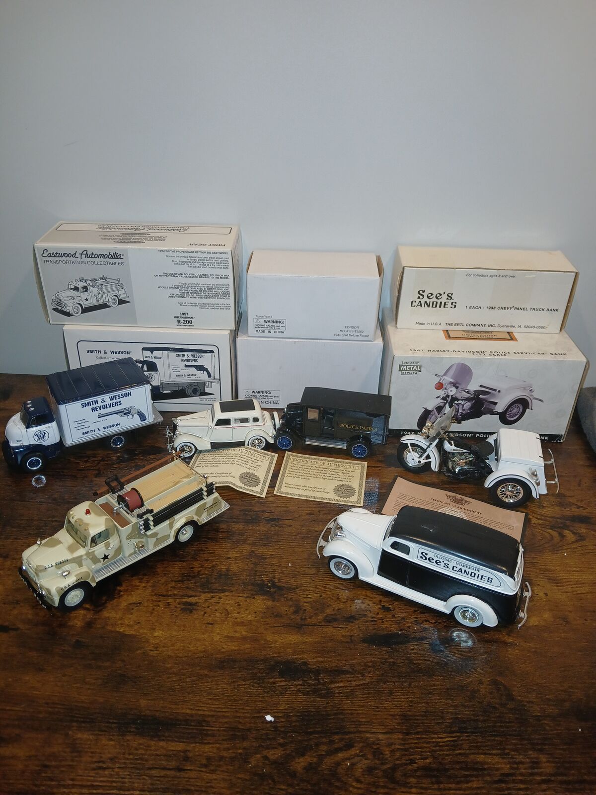 Diecast car collection