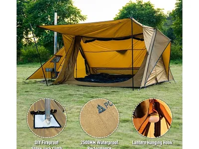 Pomoly Stovehut 70 Hot Tent Four Season Backpacking Bushcraft Shelter Used Once