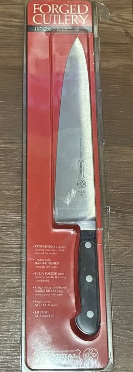 Mundial Forged Cutlery 10" Cook's Knife High-Carbon No-Stain Steel