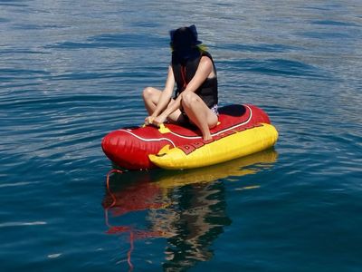 Airhead Double Dog towable boating inflatable