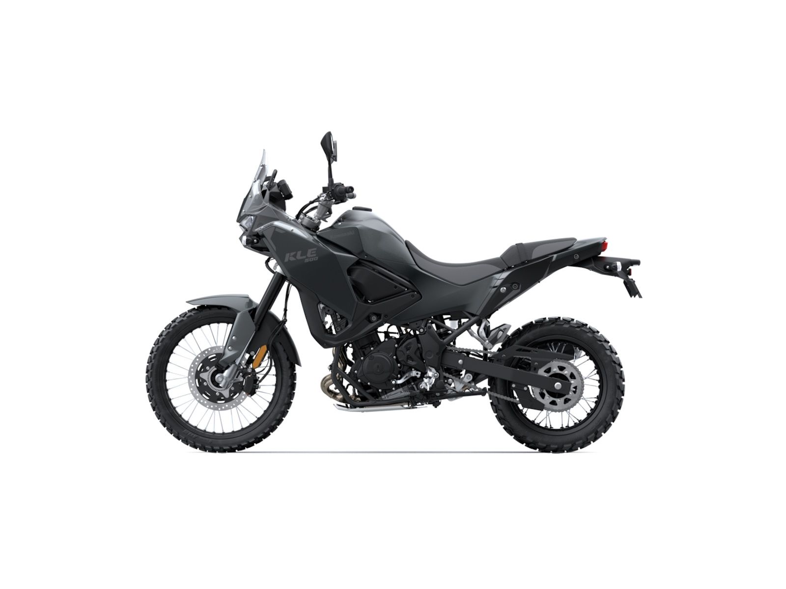 2026 Kawasaki KLE 500 ABS Metallic Carbon Gray/Ebo
