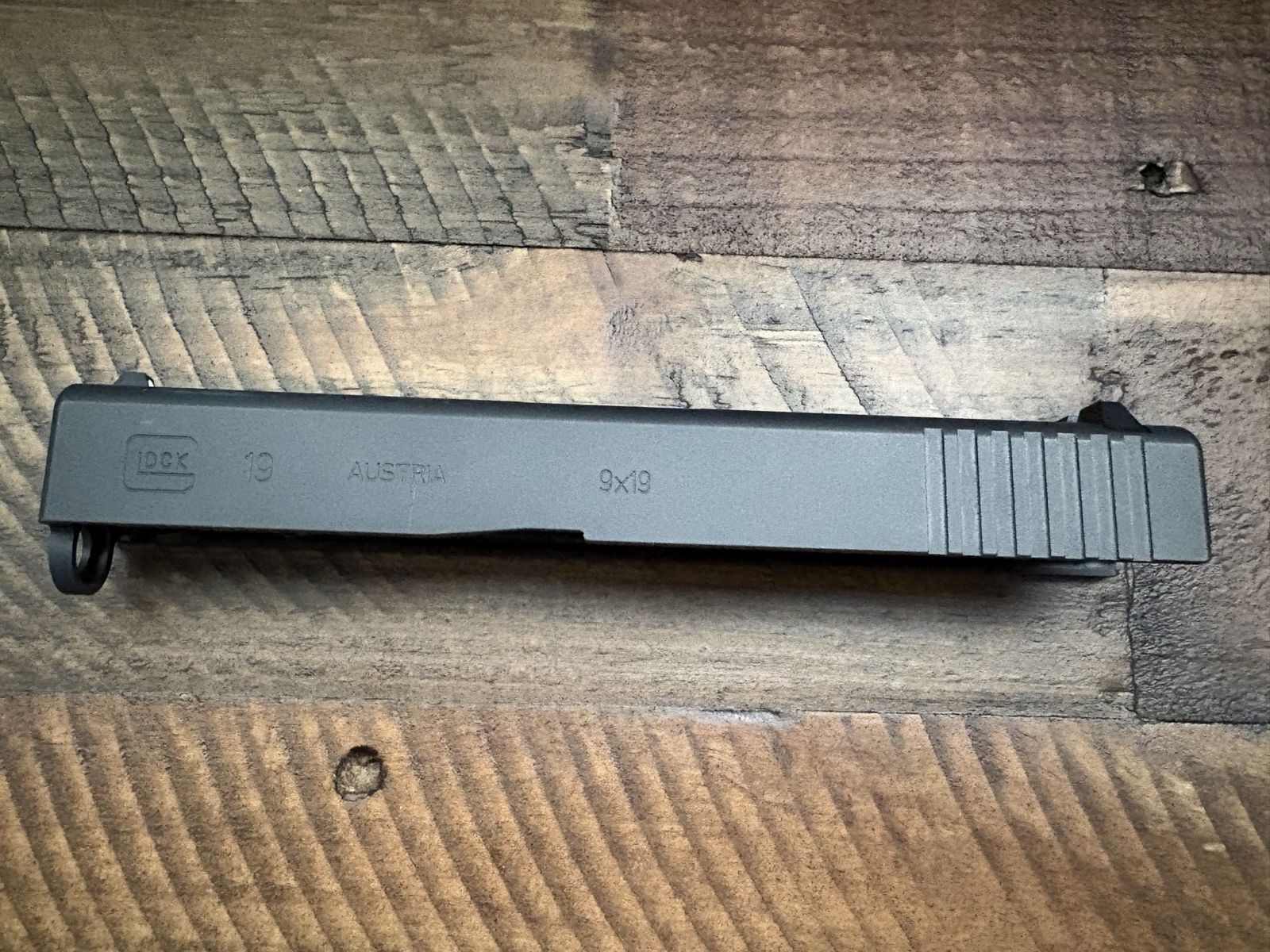 Glock 19 Gen 3 OEM Style Stripped Slide - 9x19 - Precision Machined Dovetail
