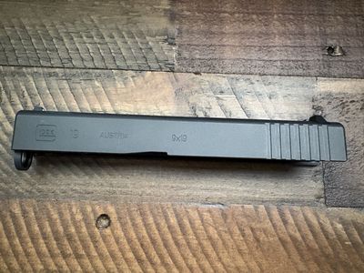 Glock 19 Gen 3 OEM Style Stripped Slide - 9x19 - Precision Machined Dovetail