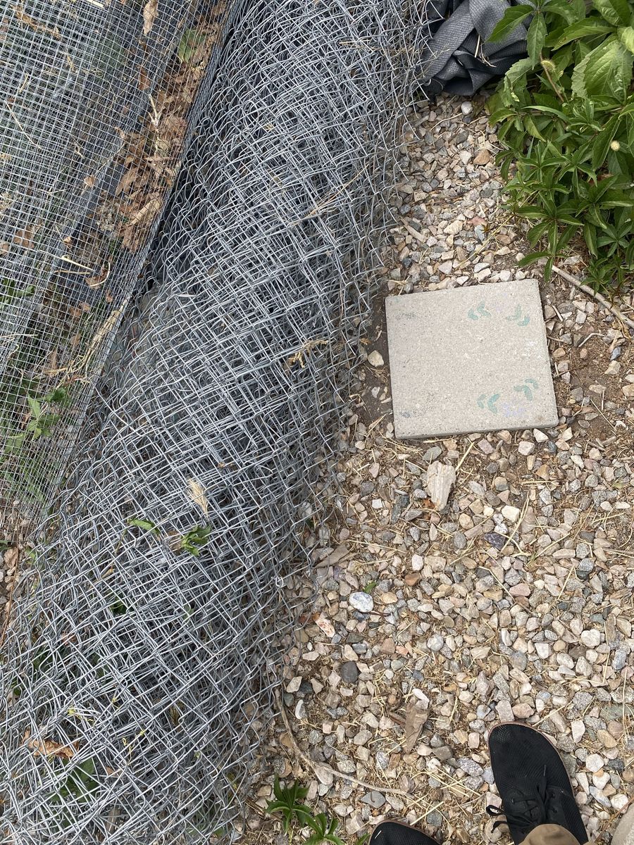 6 foot chain link fence and posts