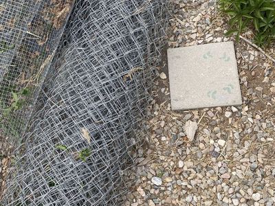 6 foot chain link fence and posts