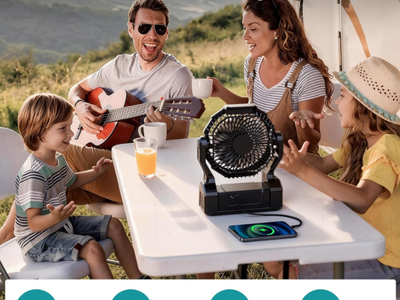 New in box Camping Fan