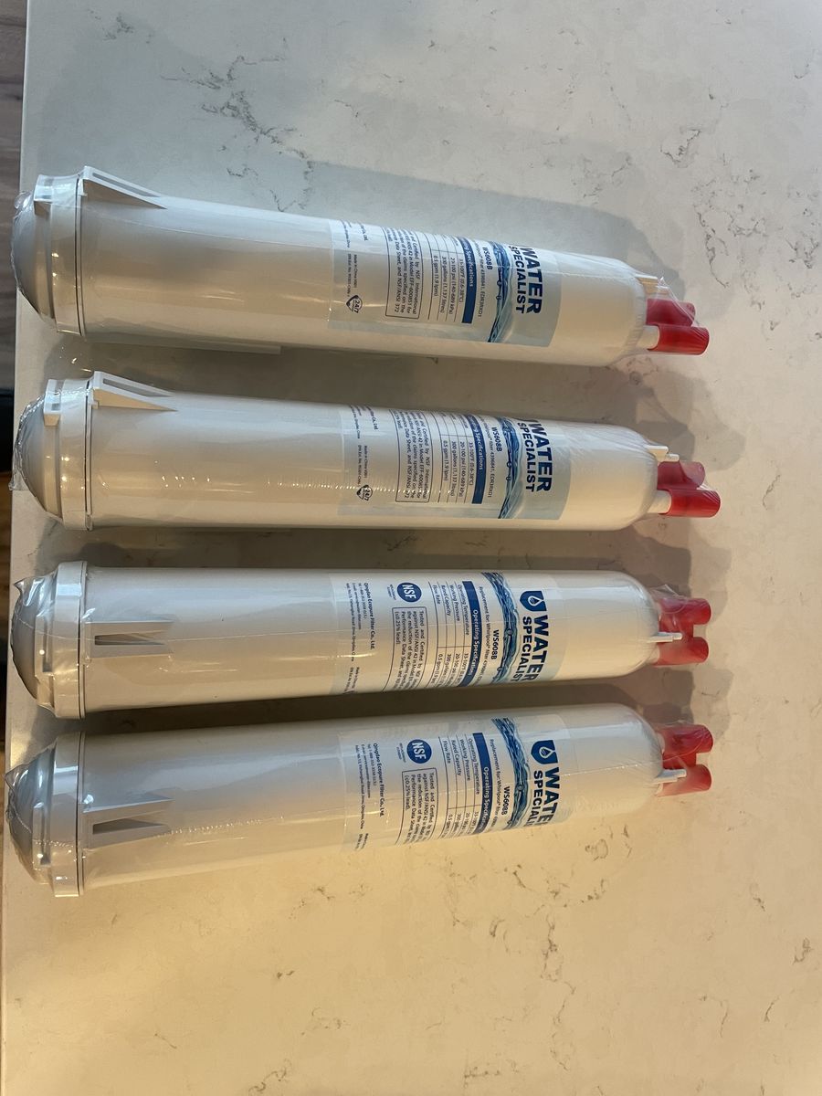 Refrigerator water filters