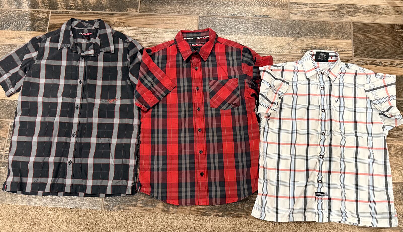 Boys Size 14 Tony Hawk Shirts and One Southpole Shirt