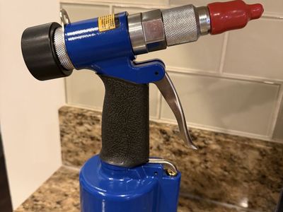 Blue Pneumatic Air Hydraulic Rivet Nut Gun Tool
