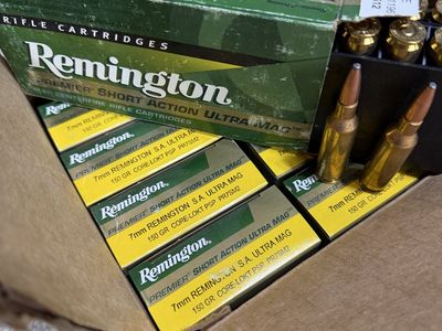 7mm remington SA ULTRA MAG 150 grain core-lockt psp