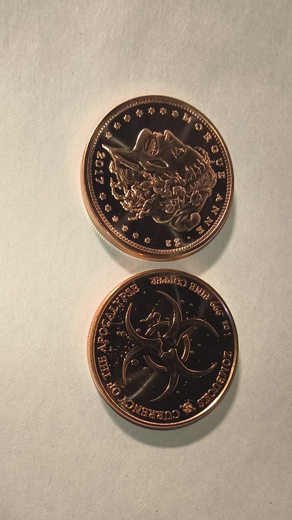1 oz copper rounds