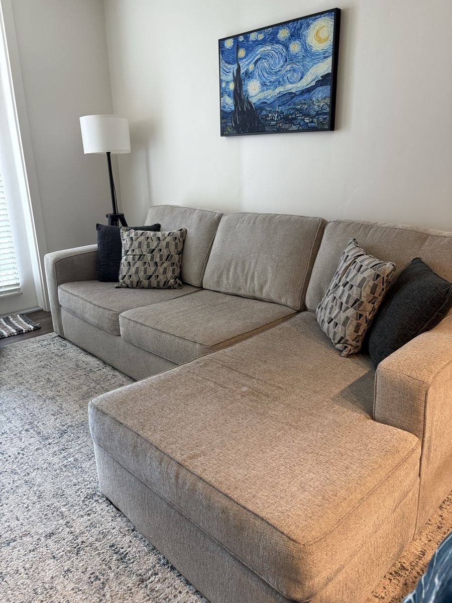 Spacious Gray Modular Sofa - GREAT Condition