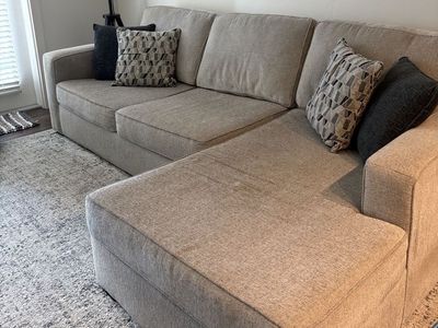 Spacious Gray Modular Sofa - GREAT Condition