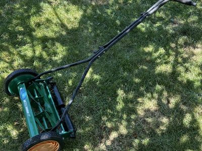 Scotts Elite 16" Reel Lawn Mower - Manual Push, Eco-Friendly