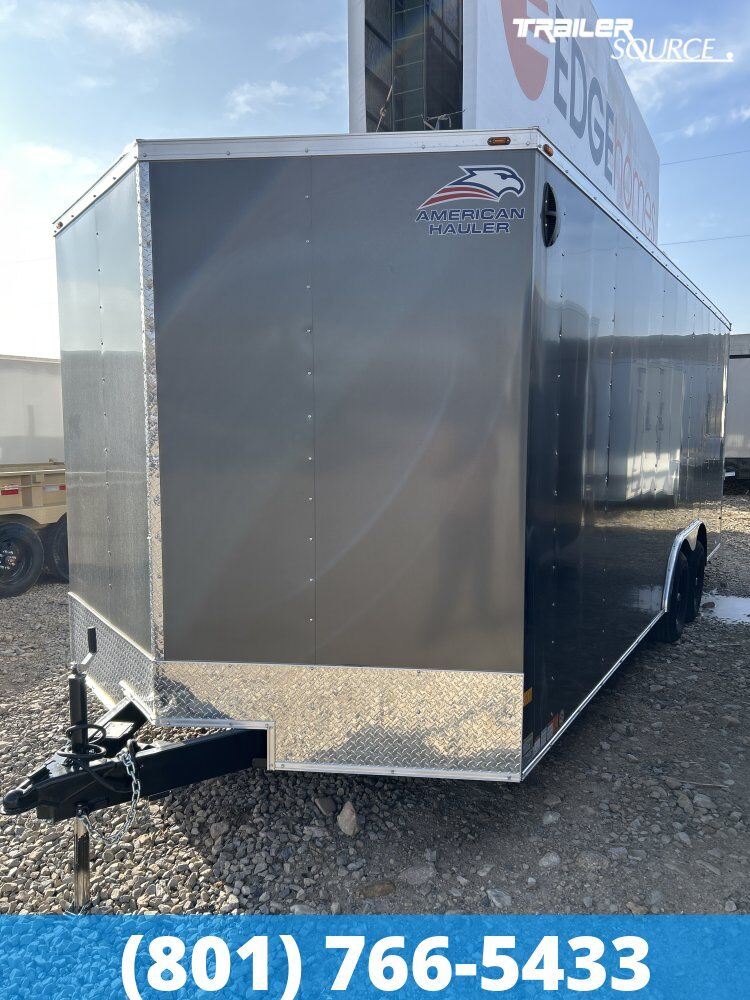 8.5x20 American Hauler Arrow Deluxe Enclosed Cargo Trailer - 7'0" Interior - 10K GVWR Dovetail