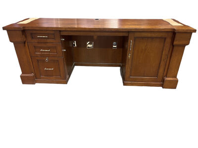 ONLY $40!! Custom Solid Wood Desk - Premium Construction - Great Condition
