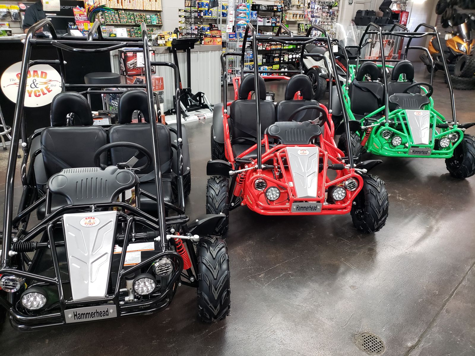 Hammerhead Mudhead-208R Go Cart for Kids and Youth