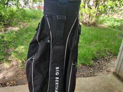 Callaway golf cart bag, big bertha, w/rain cover