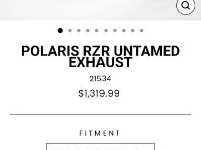 Forced turbos untamed RZR exhaust turbo r