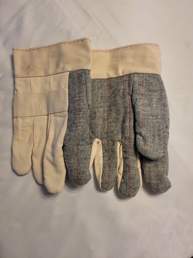 Canvas Work Gloves - Heavy Duty, Durable, Multi-Purpose Protection XL