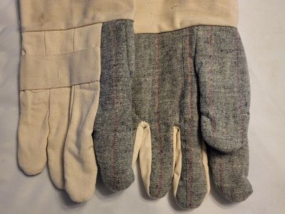 Canvas Work Gloves - Heavy Duty, Durable, Multi-Purpose Protection XL