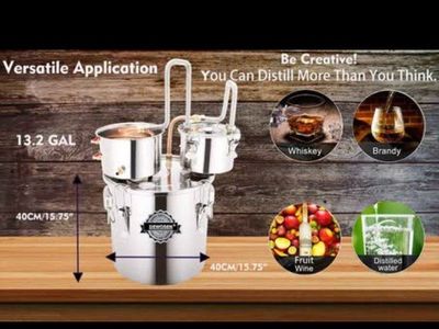 Dewosen essential oil/water distiller