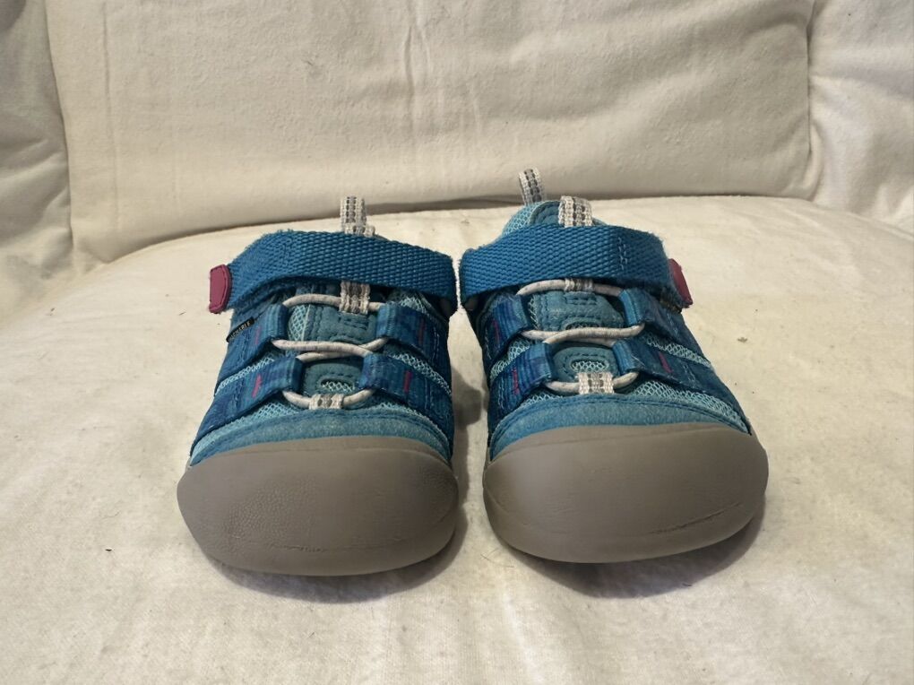 Keen Toddler, Size 7 Beach, Blue, Hiking Shoes