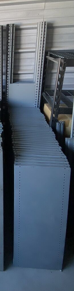 Industrial Grade Metal Shelves