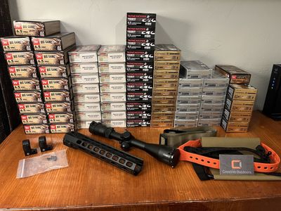 6.5 PRC 6.5 Creedmoor 6mm Creedmoor 7mm Backcountry Ammo Scope and Rings