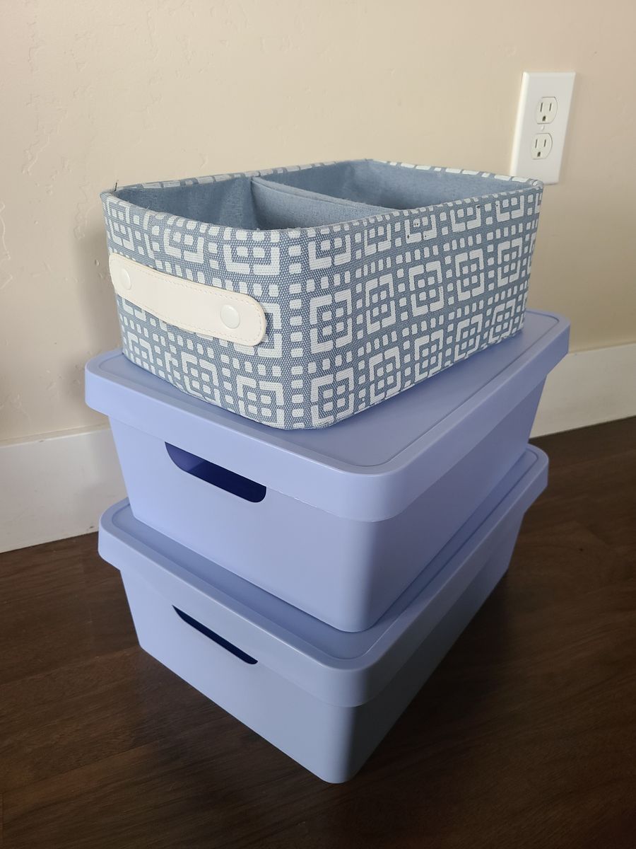 3 storage containers