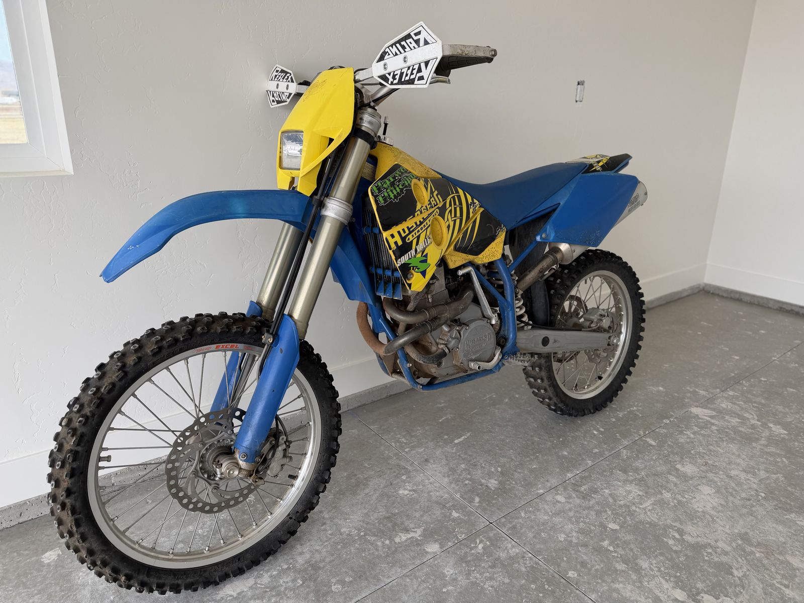 2004 Husaberg FE650 Rolling Chassis / Parts Bike