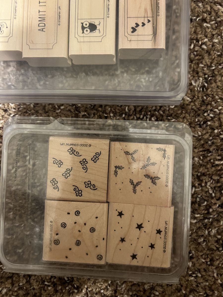 Stampin Up Stamps All Included For Price