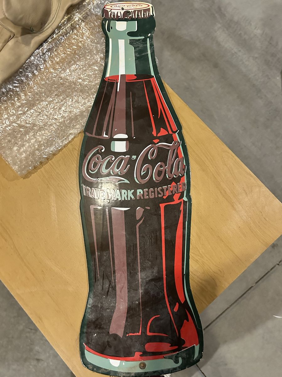 Vintage Metal Coca-Cola Signs
